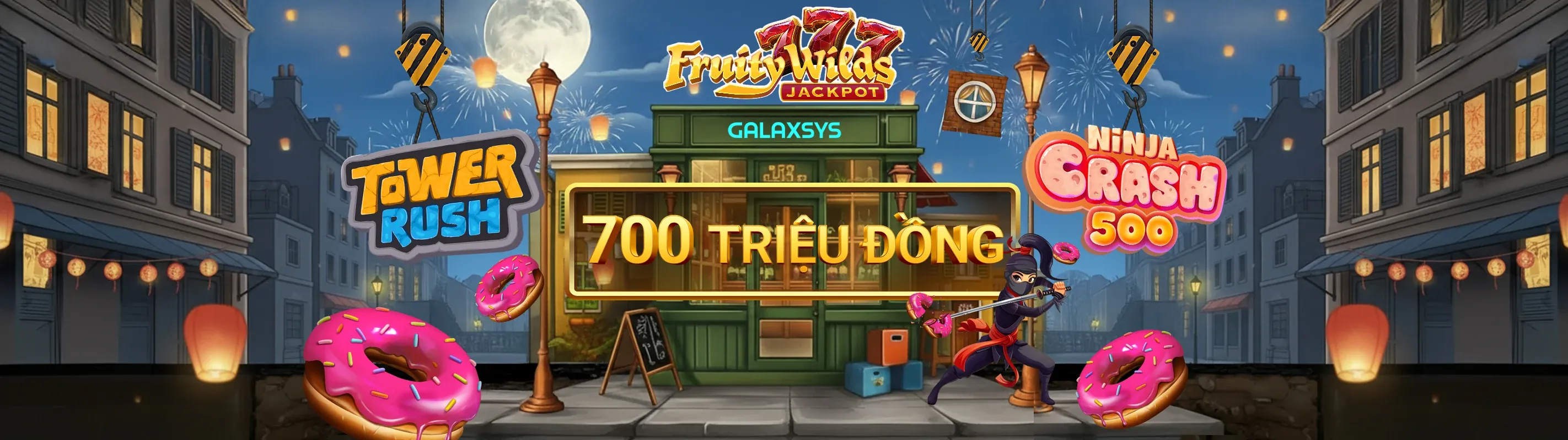 Trò chơi Nổ Hũ VG99 với biểu tượng jackpot lớn và tiền vàng